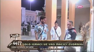 Zadruga - Lepi Mića pljuje Žarka - 15.09.2017
