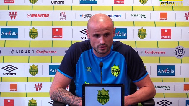 Nicolas Pallois avant FCN-CAEN