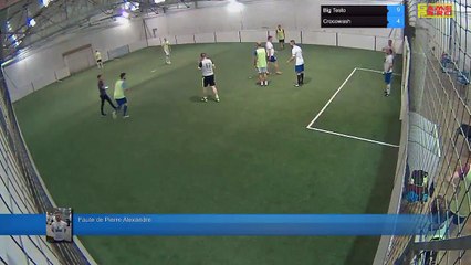 Faute de Pierre Alexandre - Big Testo Vs Crocowash - 14/09/17 20:00 - LIGUE 4 - Poitiers Game Parc