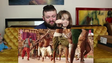 Baahubali The Beginning Trailer - DAUGHTERS REACTION!!!
