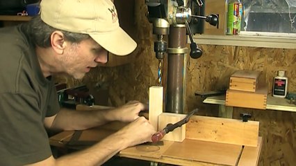 Make a wooden train whistle | new New Years noisemaker