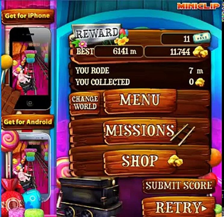 Rail Rush Rank 9 Gem Seeker