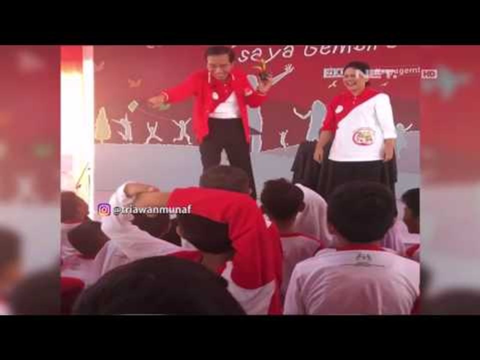 Presiden Hibur Anak Bermain Sulap di Peringatan Hari Anak Nasional - NET16