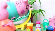 Pig George da Família Peppa Pig Preso!!! Brinquedos Surpresas Toys Brasil em Português