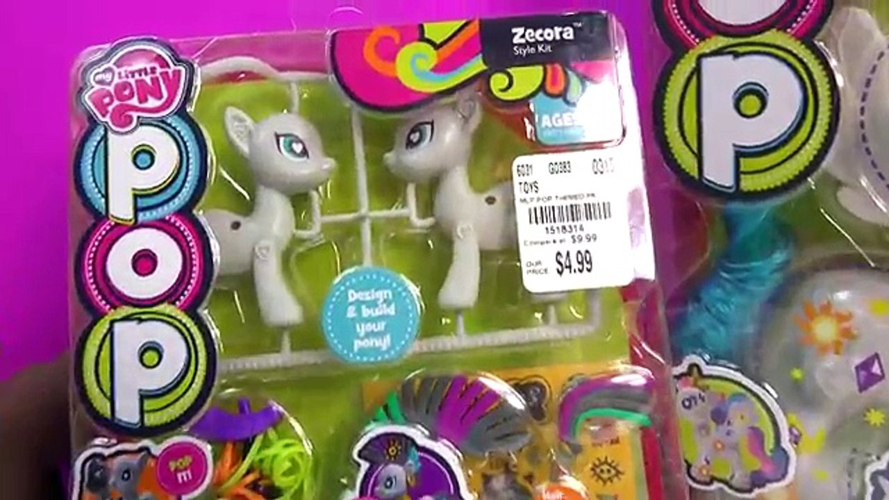 MLP POP My Little Pony Pop Cutie Mark Magic Princess Celestia Zecora Kit Playset Toy Unbox