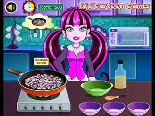 Cuisine Jeu haute monstre sur la télé halloween pizza topkidsgameplay