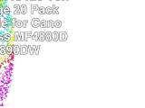 Etechwork CRG128 Toner Cartridge 20 Pack Compatible for Canon ImageClass MF4880DW MF4890DW