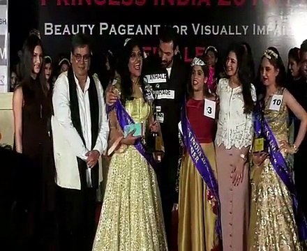 John Abraham,Subhash Ghai at Beauty Contest For Visually Impaired Girls