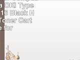 Awesometoner Compatible Okidata OKI Type D1 44250716 Black High Yield Toner Cartridge for