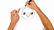 How to Draw Torchic | Pokemon