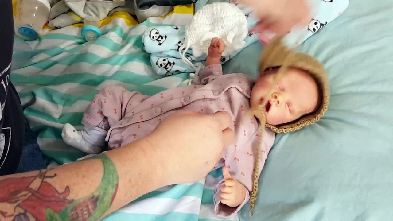 SICK BABY! REAL MEDICINE FOR REBORN BABY DOLL! ULTRA REALISTIC DOLL