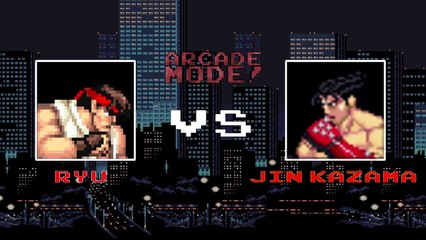 RYU vs. JIN KAZAMA | ARCADE MODE! [EPISODE 4]