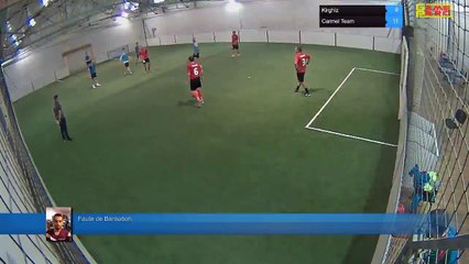 Faute de Baraudon - Kirghiz Vs Carmel Team - 14/09/17 21:00 - LIGUE 2 - Poitiers Game Parc
