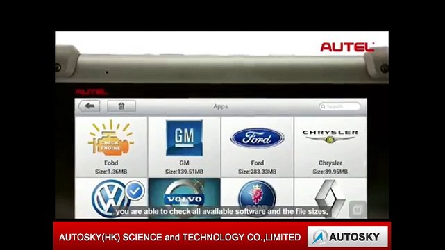 Autel MaxiSYS MS908_MaxiSys Pro MS908P_MaxiSys Mini MS905_ Data manager