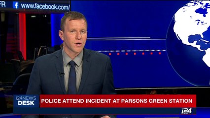 i24NEWS DESK | Blast at London tube treated as 'terrorism' | Friday, September 15th 2017