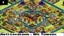 Clash of Clans - 2 Air Sweepers! BEST TownHall 10 TROPHY Base - Heart of a Champion - Speedbuild