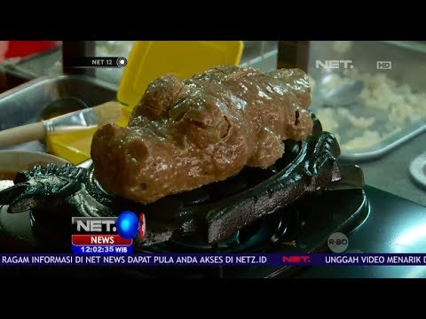 Bakso Berbentuk Buaya - NET12