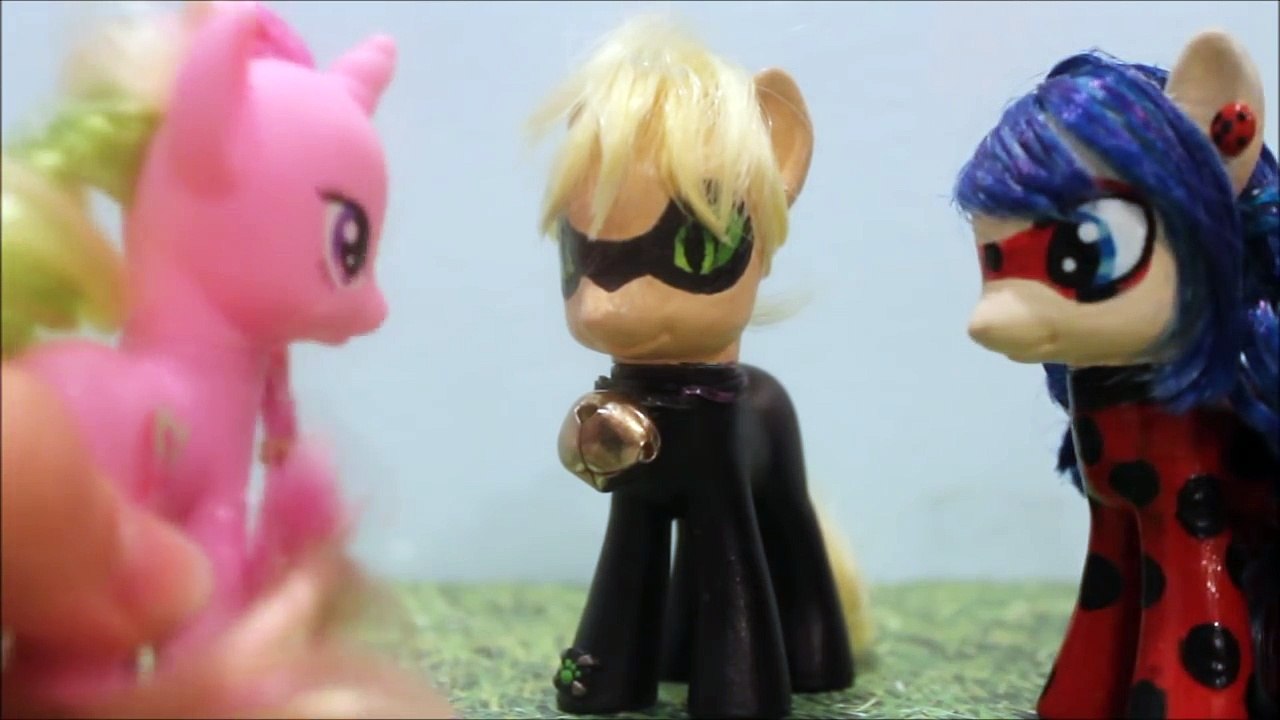 Miraculous Ladybug and Cat Noir! My Little Pony custom short