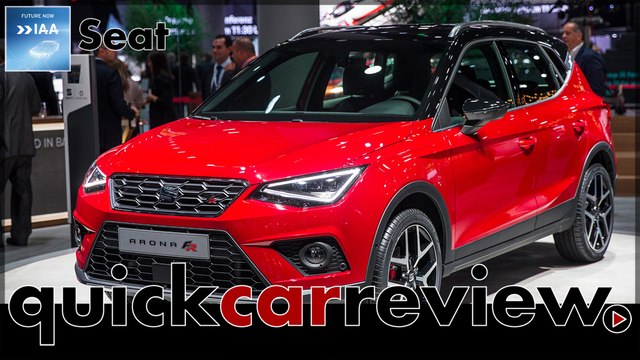 IAA 2017 Premiere of the Seat Arona and Seat Leon Cupra R | Review | Cars | English