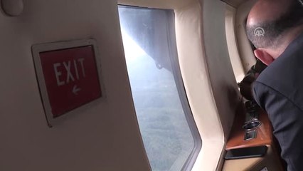 Bakan Soylu'dan Helikopterle Amanos Dağları'nda İnceleme (3)