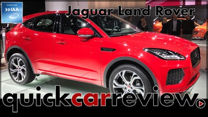 IAA 2017: Jaguar Land Rover celebrates premieres from E-Pace to Discovery SVX | Review | Cars | English
