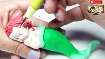 DIY Disney Princess Ariel Baby Little Mermaid Baby Doll Tutorial