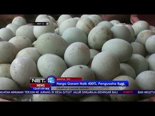 Download Video: Harga Garam Naik 400%, Pengusaha Rugi - NET12