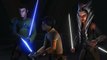 Darth Maul, Ezra, Kanan and Ahsoka vs The Inquisitors Star Wars Rebels Season 2 Finale