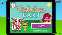 ✿★Peekaboo Barn✿★ Lovely app learning farm animal names for toddlers kids ipad android