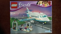 LEGO Friends 41100 Prywatny samolot z Heartlake - część 2 - unboxing rozpakowanie