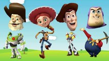 Wrong Heads Toy Story Learn Colors for Children Finger Family Nursery Rhymes and Toy Surprises