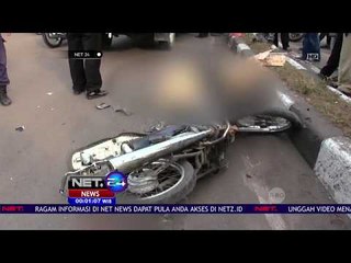 Seorang Pengedara Motor Terlindas Truk - NET24