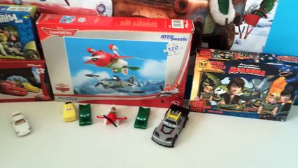 Дисней Самолеты Пазлы обзор на русском языке,Disney Pixar Planes puzzle