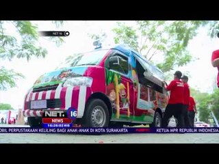 Hadiah Tiga Mobil Pustaka Keliling Bagi Anak - NET16