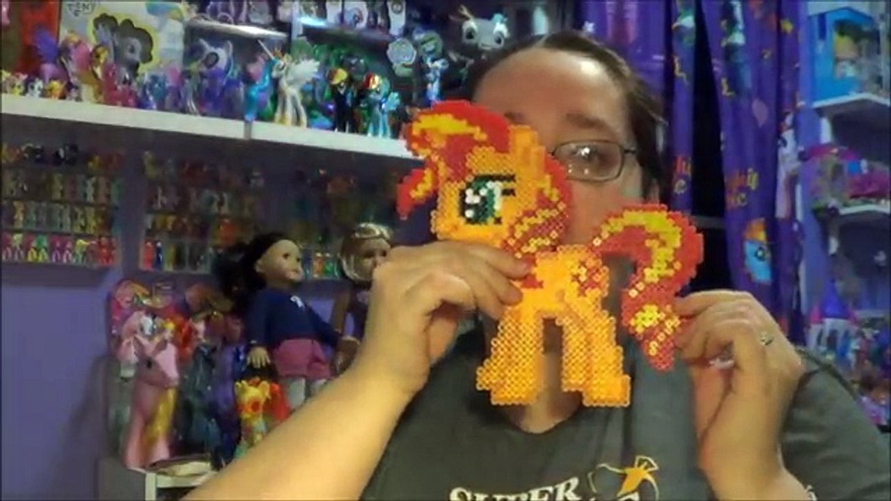 [TUTORIAL] Sunset Shimmer - Perler Beads My Little Pony