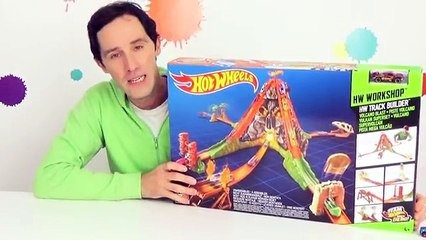 (JOUET) Voiture Hot Wheels Piste Volcano circuit Mattel - Démo Jouets