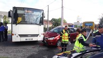 Deux enfants blessés dans un accident de bus scolaire