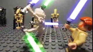 lego star wars Obi wan vs General Grievous part 2
