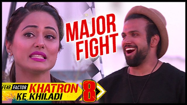 MAJOR FIGHT Between Rithvik Dhanjani And Hina Khan | Episode Update Of Khatron Ke Khiladi 8