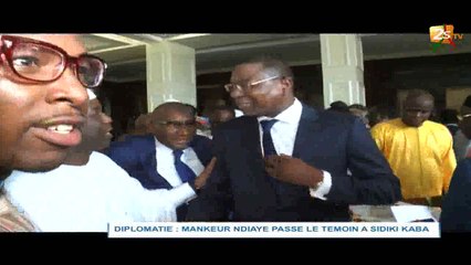 DPLOMATIE : MANKEUR NDIAYE PASSE LE TÉMOIN À SIDIKI KABA