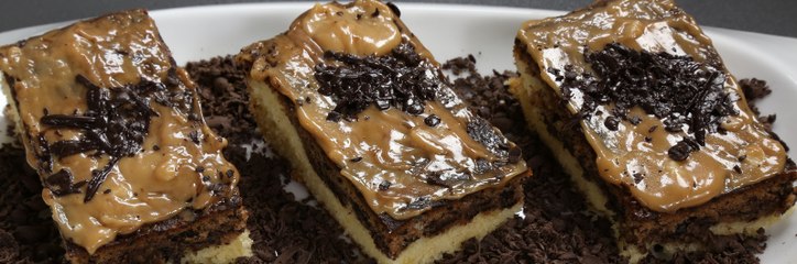 خطوات تحضير الماربل كيك بالشوكولاته المره