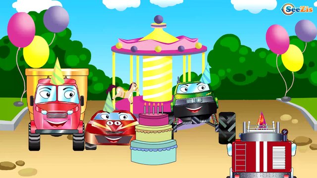 Полицейская машина, Пожарная машина МУЛЬТИКИ ПРО МАШИНКИ - Все серии подряд Сборник 60 Минут