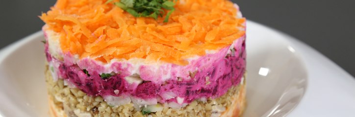 خطوات تحضير سلطة الدجاج الملونة السريعة