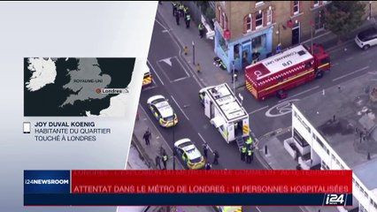 Attentat dans le métro de Londres : 18 personnes hospitalisées