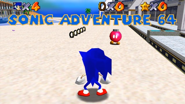 Let's play Sonic Adventure 64 [Summer C3 2015 Demo] v2 - Sonic V.S. Lakitu