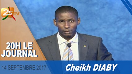 JOURNAL FRANÇAIS 20H AVEC CHEIKH DIABY - 14 SEPTEMBRE 2017