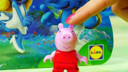 Stikeez Smerfy Lidl & Świnka Peppa & Num Noms | Kradzież | Bajki dla dzieci