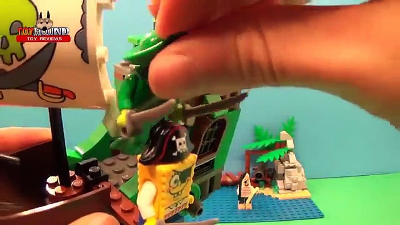 Lego SpongeBob SquarePants The Flying Dutchmans Ship Set 3817,Toy Review