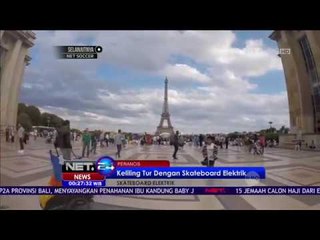 Keliling Tur Dengan Skateboard Elektrik - NET24