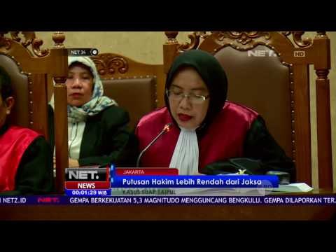 Saipul Jamil Divonis 3 Tahun Penjara - NET24